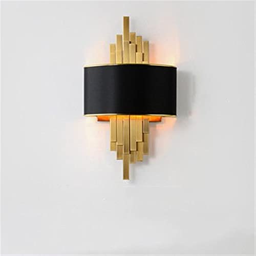Applique Murale LED Salon Métal Noir - Luminaire Intérieur Chambre Couloir Deco Maison