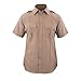 First Class Short-Sleeve Uniform Shirt M Tan