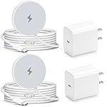 [Apple MFi Certified] Long Magnetic Wireless Charger for iPhone 17 16e, 10FT 2Pack Fast Charger for Apple MagSafe Charger, Wireless Mag-Safe Charging Pad for iPhone 17/17 Air/16 Pro Max/15/14/13/12