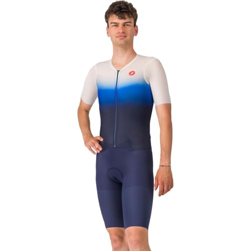 PR 2 Tri Speed Suit - Men's, Belgian Blue/White/Azzurro Italia, XXL