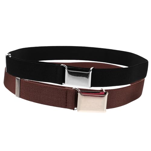 SHERCHPRY Adjustable Girls Belt Boys and Girls Elastic Boys Belt Dress Jeans Pants Multi-color