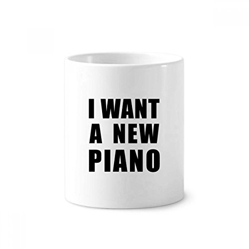 Piano Porte-Stylo Céramique : Fini le Bureau en Désordre avec ce Mug 350ml