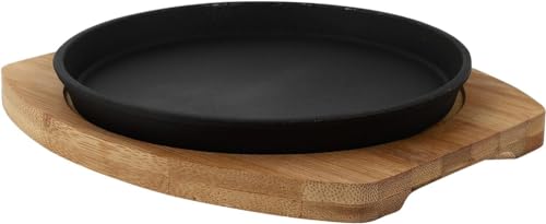 Sartén De Hierro Fundido, Sartén para Parrilla De Barbacoa, Sartén Antiadherente De Conducción Uniforme, Teppanyaki Doméstico, Utensilios De Cocina Multifuncionales