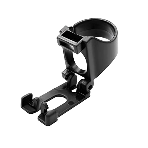 Retenedor de plástico para buceo y snorkel universal color negro pack de 2 4