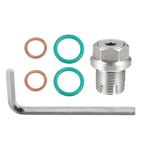 A ABSOPRO 1 Juego M16.1-1.5 x 15mm Coche Sobredimensionado Piggyback Aceite Drenaje Tapón Kit