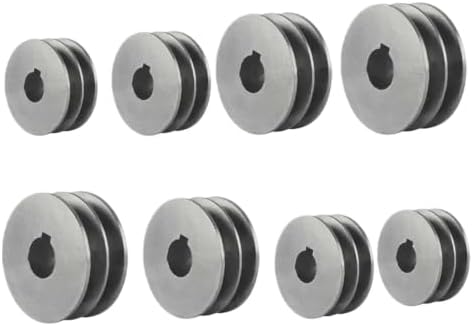 1pcs V-Belt Pulley Cast Iron Motor Power Tool Accessory Dia 50mm-100(91x29x24mm) - 1