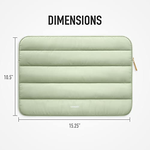 Vandel Portable Electronic Device Cover, Laptop Sleeve 15-16 Inch for Women and Men, Compatible with MacBook Pro, HP, Dell, Asus, Lenovo, Protective but Soft, Fits in Your Bag, Unique Puffy Design