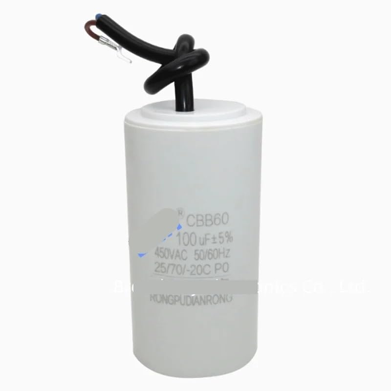 Condensateur de démarrage CBB60 100uF pour lave-linge et pompe de déshydratation
