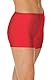 Roch Valley Micro Shorts aus Nylon/Lycra, Rot, M