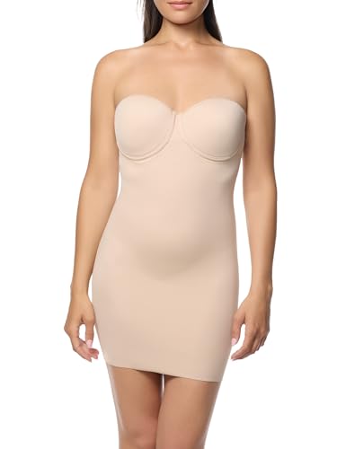 Naomi and Nicole Women's Unbelievable Comfort Convertible Strapless Braslip