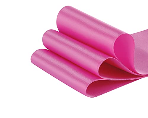 Joycrosso 75mm Double Faced Satin Ribbon 4.5 Meters-Roll Set for Chair Sash Gift Wrapping Party Favor Home Decoration Craft Supplies - Image 3