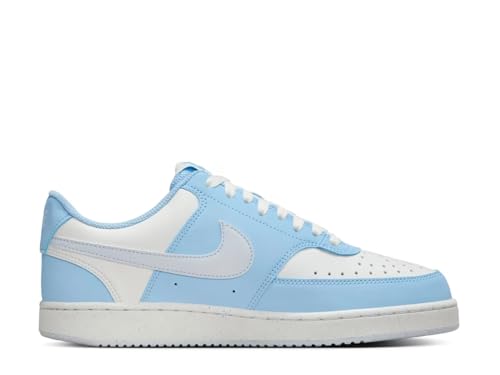 Nike Nike Womens Court Vision Low Summit White/Football Grey/Psychic Blue 9 Medium