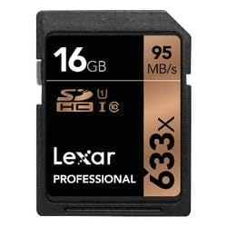 Amazon.com: Lexar Professional 633x 16GB SDHC UHS-I/U1 Card