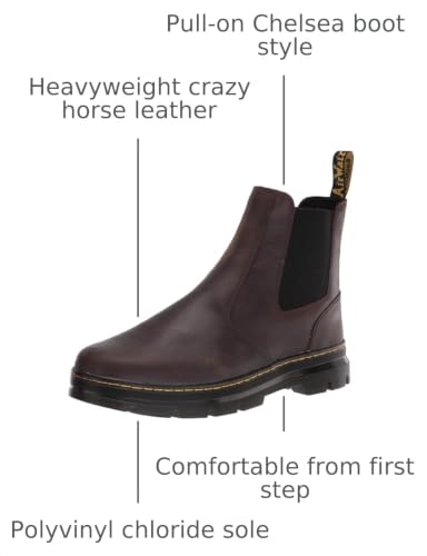 Image of Dr. Martens unisex-adult Embury Leather Chelsea Boot