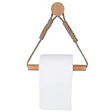 accesorios baño madera rusticos Cada cuerda de cáñamo está tejida a mano, no hecha a máquina, por lo que la longitud tendrá ciertas diferencias, pero el producto no afecta a su uso.