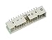HARTING - 09185107324 - Pin Header 2.54 mm 10 Contacts SEK 18 Series 2 Rows Through Hole Wire-to-Board-6pack