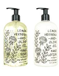 Kitchen Collection: Lemon Verbena & Olive Oil (Hand Soap & Lotion)