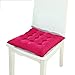 UKKD Almohada Silla Engrosada Cuadrada Cubierta De Cojín Cubierta De Asiento Cojín Asignación para Comedor Patio Patio Banquete Oficina 37X37Cm