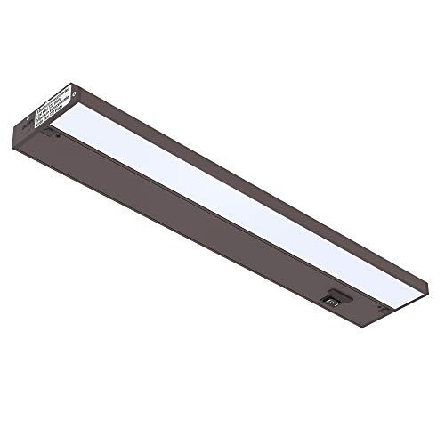 Image of GETINLIGHT 18-Inch Linkable 3CCT LED Under Cabinet Light, Hardwired /Plug-in