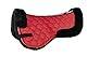 HKM Sattelkisse-6821 Rot/Schwarz One Size