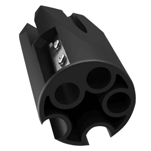 BELLIFFY Pencil Sharpener Eyebrow Liner Sharpener High-Class Alloy Makeup Pencil Sharpener