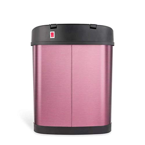 Caneca de basura rectangular sensor de movimiento 12 litros miniatura 4
