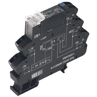 Relais TOZ 24 VDC Weidmüller haut rendement 1990980000 technologie 5A