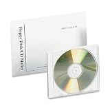 Quality Park CD DVD Media Mailers, 6 x 8-1/2, Flap-Stik Self Seal Closure w/ Pull Tab, Foam Liner, Stay Flat White Fiberboard, 25 Per Pack (QUAE7265)
