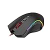 Redragon MOUSE GAMER GRIFFIN PRETO COM LED RGB - M607, UNICO #4