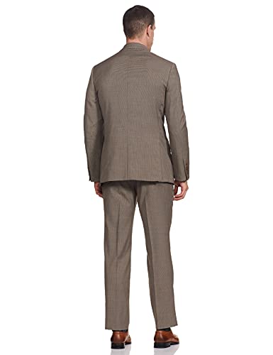 Image of Raymond Wool Men's Full Sleeve Contemporary FIT Dark Brown Formal Suit
