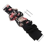 [HOMOBABE] 対応 エラスティックウォッチバンド 印花双拼色 デコラティブ交換ベルト レディース用 快適な素材 多様なスルにマッチ