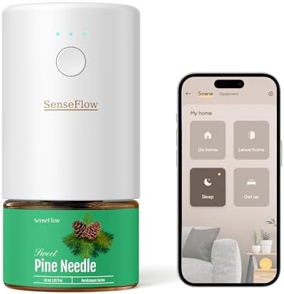 Difusor Aceites Esenciales Difusor de Aromas Smart Wi-Fi SF101S P...