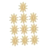 Healifty 10pcs Candy Machine Gears Replacement Wheels for Candy Dispenser Bubble Gum Machine Repair Easy Install Precision Parts for Enhanced Functionality and Quick Maintenance