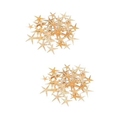 Adorno de mar PRETYZOOM beige mini con 50 unidades estables para maquetas de alta densidad