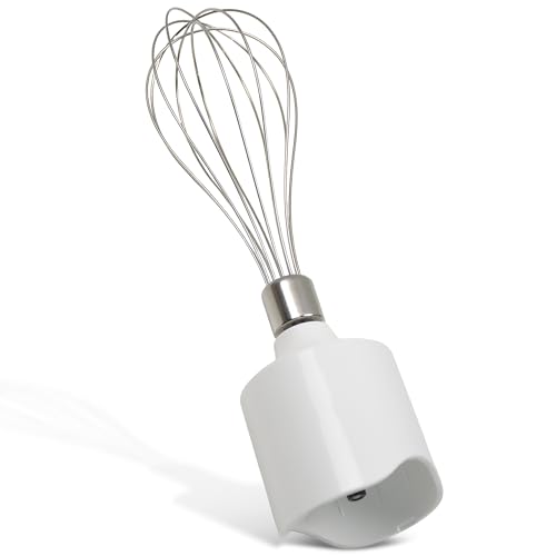 VIOKS Schneebesen Rührbesen Quirl Ersatz für Kenwood KW712963, DeLonghi, Schneebesen mit Getriebe für triblade Stabmixer HB710, HB711, HB713, HB714