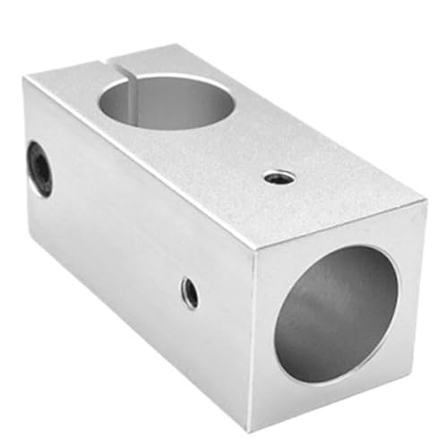 1Pcs T-Type Fixed Column Optical Shaft Cross Connector Clamp Block Inner Hole Diameter 8 10 12 15 16 20 25 30 Mm(8x8mm)