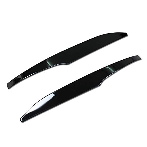 RUIQ トヨタ 新型 ハリアー 80系 専用 外装 ステンレスドアミラーサイドミラーカバー ガーニッシュ Toyota Harrier 専用 設計 (黒色)