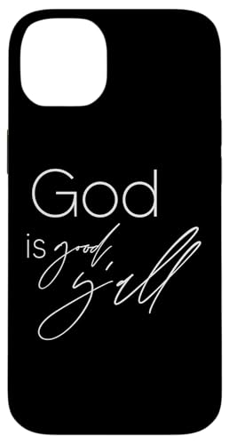 Camiseta cristiana God is Good Y'all para mujer, moderna, con la Biblia Carcasa para iPhone 14 Plus