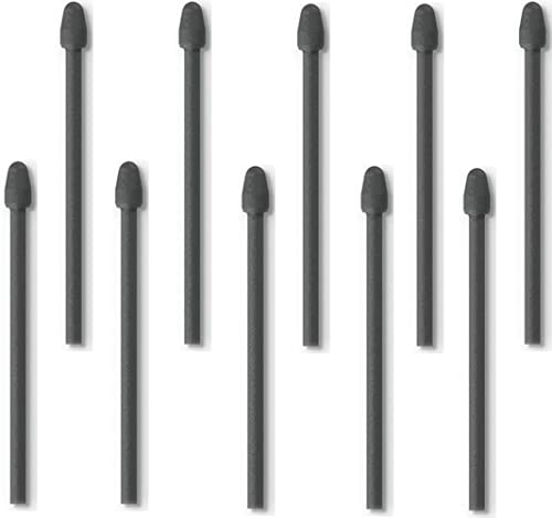 (10 Pack) Marker Pen Tips,Nibs for Remarkable 1/2 Plus Stylus Pen Standard Replacement Nibs/Tips +Tool (10PCS Tips Black)