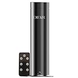 DIFAIR S150 Waterless Essential Oil Diffuser - Cold Air Nebulizer Scent Machine for Home, Large Room, and Spa - Bluetooth App Control, Silent Leak-Resistant Aluminum Tower, Black