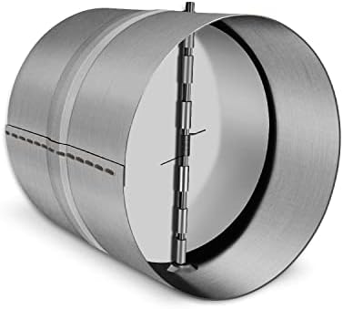 FRESH SPEED 6-Inch Professional Backdraft Damper Shutter Connector Duct