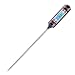 Produktbild Habor Digitale Bratenthermometer Fleischthermometer Grillthermometer Küchenthermometer Haushaltsthermometer sofort lesbar mit Langer Sonde für Braten, Grill, BBQ Smoker usw, Black, backligjt