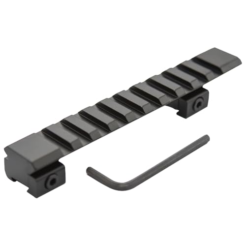 oupuntoe 11mm Dovetail to 20mm Picatinny Adapter Riser Mount for Rifle Scope