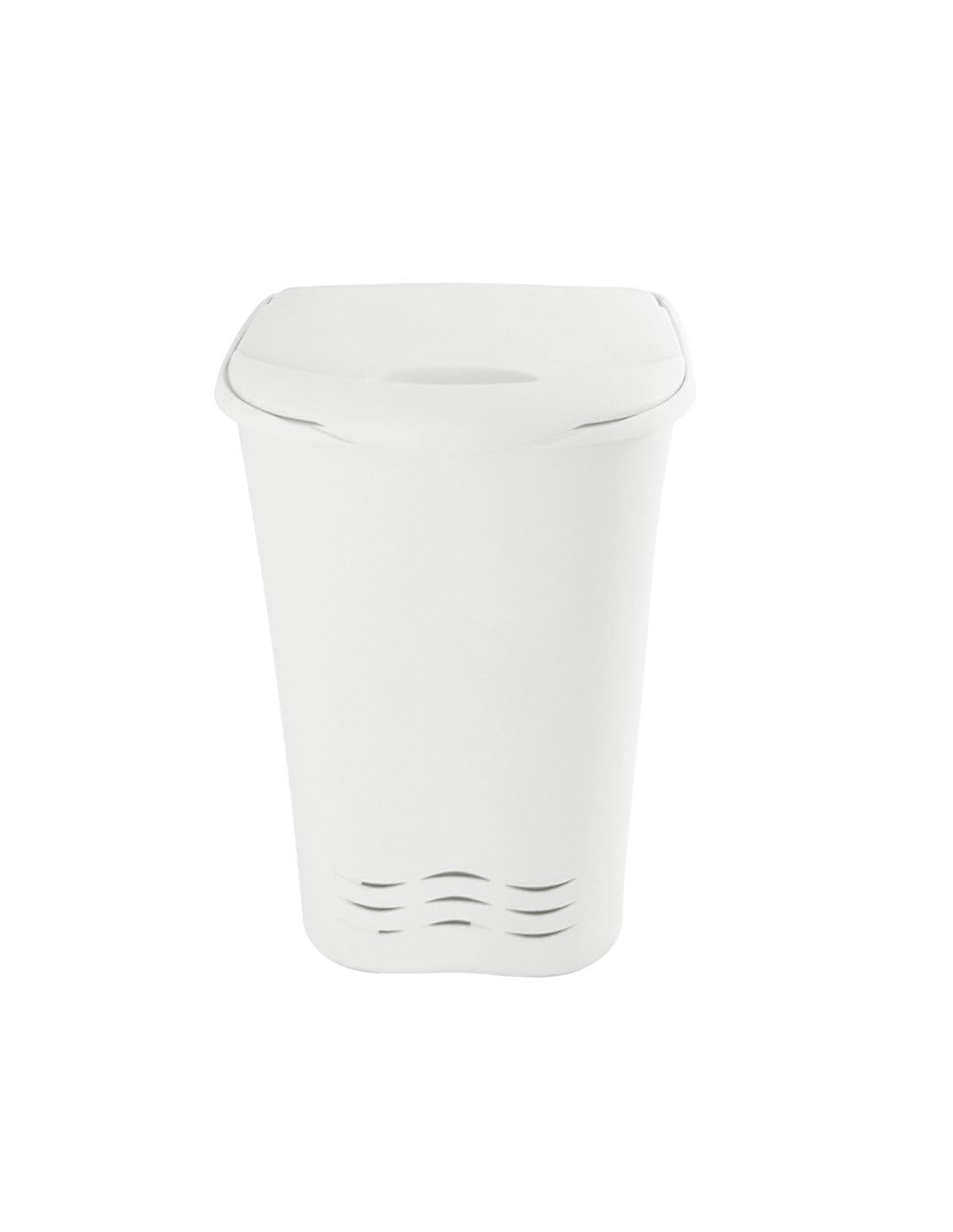 JARDIN202 - Cesto Ropa Sucia con Asas – Pongotodo para Colada 70 Litros | 70 litros (Blanco)