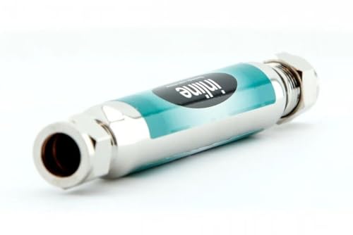 Team Controls Electrolytic Inline Scale Reducer Inhibitor 15mm Compression WRAS Approved, Chrome - Image 2
