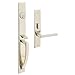 Baldwin 6966.LENT Lakeshore Left Hand Single Cylinder Mortise Handleset Trim Set, Lifetime Polished Nickel