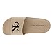 Calvin Klein Women's Arin Slide Sandal, Taupe 240, 8