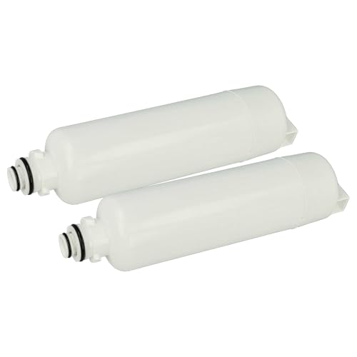vhbw 2x filtro de agua, cartucho de filtro compatible con Siemens IQ 500 KAI3GAIEP/O1, KA93DVIFPG/O, KAS0DVI20G/06, KAS0DAIZ0/12 frigoríficos