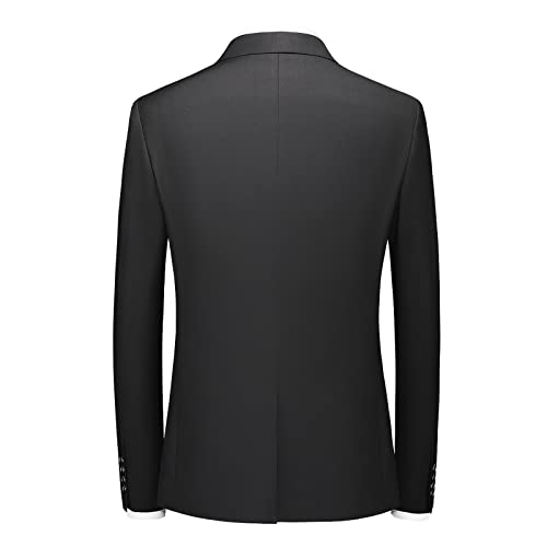 Men's Suit Blazer Jacket Slim Fit Casual One Button Lightweight Sport Coats Formal Dress Daily Business Suit Jacket4