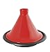 Produktbild Tradifonte 509833 Tajine, Stahlguss, Deckel Steingut, Rot - 31 cm